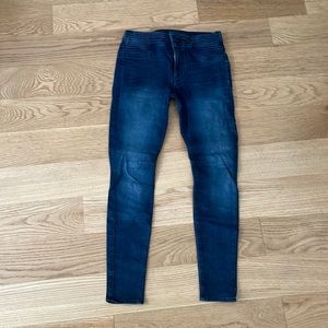 RtA Pleated Waistband Jeans Size 28